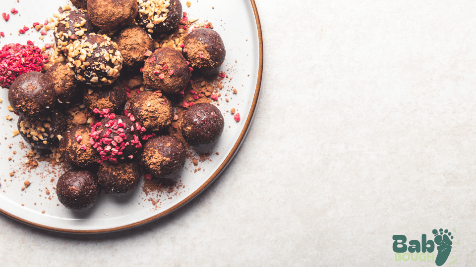 Dark Chocolate Almond Energy Balls